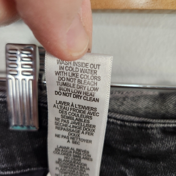 NWT Good American Good Legs Stovepipe Cigarette Jeans in Washed Black 4/27 #0187 - Picture 11 of 15